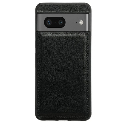 For Google Pixel 7 5G Protective Case Calf Texture Leather+TPU Phone Cover