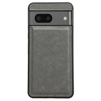 For Google Pixel 7 5G Protective Case Calf Texture Leather+TPU Phone Cover