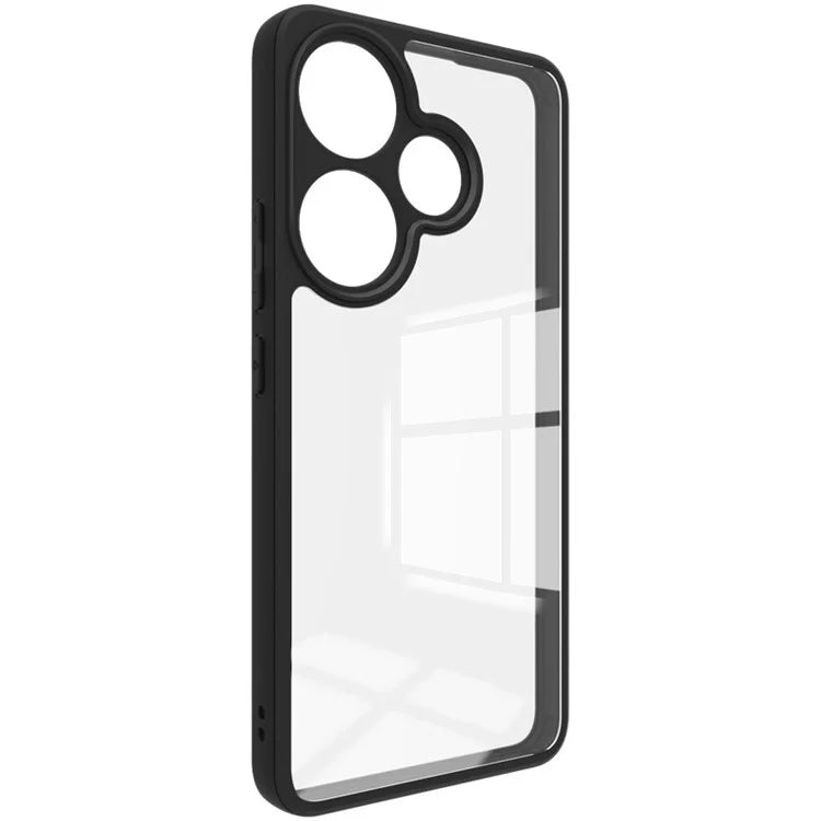 IMAK UX-9A Series for Xiaomi Redmi Turbo 3 5G / Poco F6 5G Case TPU+PC Clear Protective Phone Cover