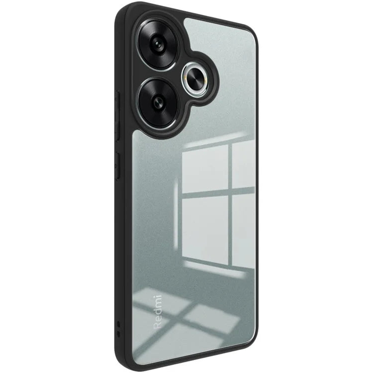 IMAK UX-9A Series for Xiaomi Redmi Turbo 3 5G / Poco F6 5G Case TPU+PC Clear Protective Phone Cover