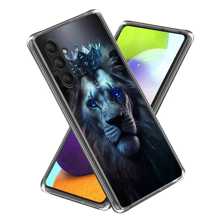 For Samsung Galaxy A25 5G (Global) (161.0 x 76.5 x 8.3mm) Case Pattern Printing Anti-drop TPU Phone Cover