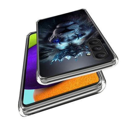 For Samsung Galaxy A25 5G (Global) (161.0 x 76.5 x 8.3mm) Case Pattern Printing Anti-drop TPU Phone Cover
