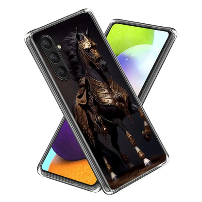 For Samsung Galaxy A25 5G (Global) (161.0 x 76.5 x 8.3mm) Case Pattern Printing Anti-drop TPU Phone Cover