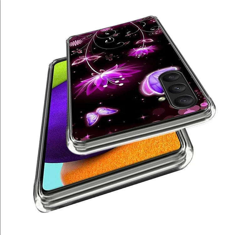 For Samsung Galaxy A25 5G (Global) (161.0 x 76.5 x 8.3mm) Case Pattern Printing Anti-drop TPU Phone Cover