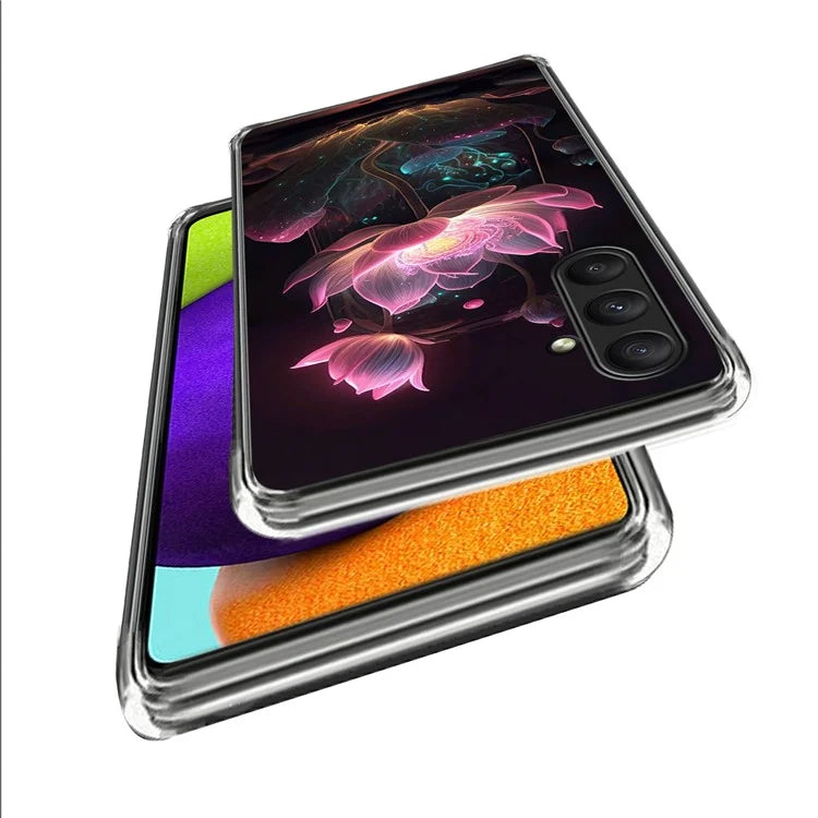 For Samsung Galaxy A25 5G (Global) (161.0 x 76.5 x 8.3mm) Case Pattern Printing Anti-drop TPU Phone Cover