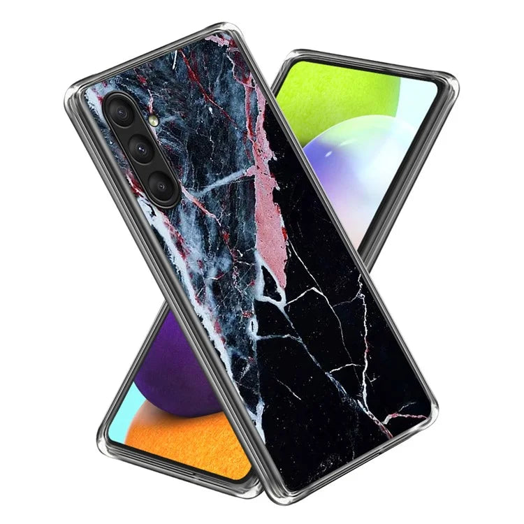 For Samsung Galaxy A25 5G (Global) (161.0 x 76.5 x 8.3mm) Case Pattern Printing Anti-drop TPU Phone Cover