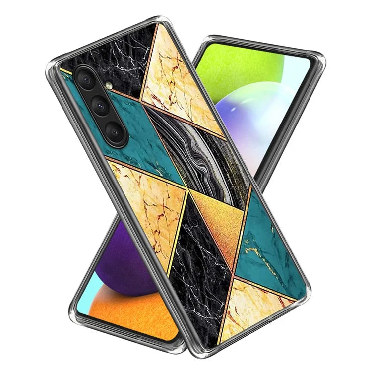 For Samsung Galaxy A25 5G (Global) (161.0 x 76.5 x 8.3mm) Case Pattern Printing Anti-drop TPU Phone Cover