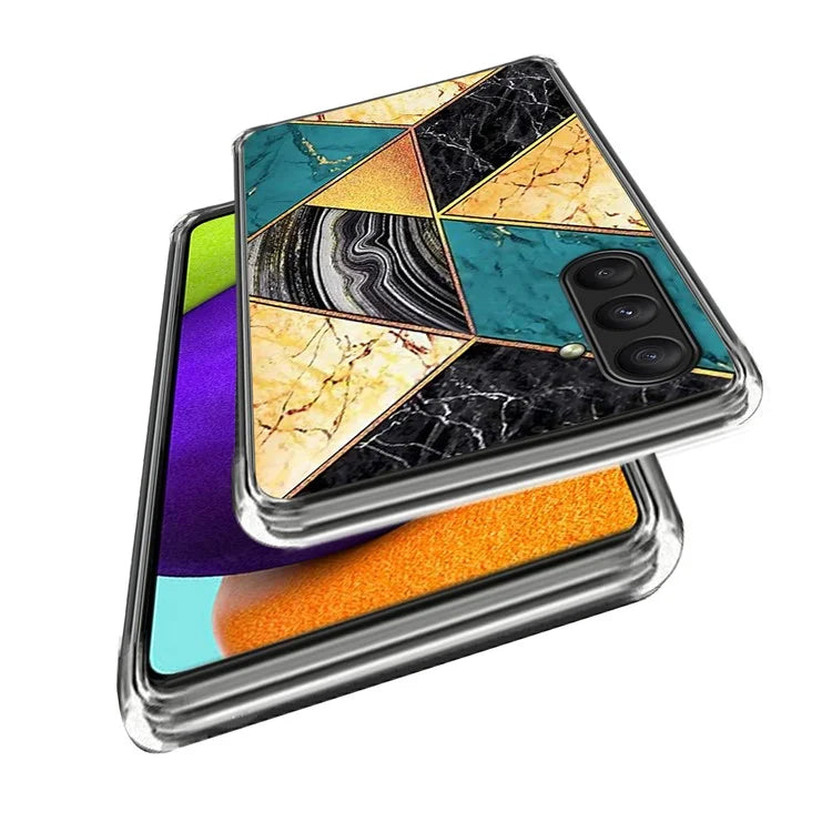 For Samsung Galaxy A25 5G (Global) (161.0 x 76.5 x 8.3mm) Case Pattern Printing Anti-drop TPU Phone Cover