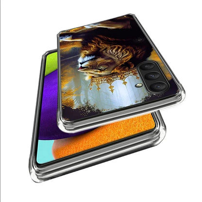 For Samsung Galaxy A25 5G (Global) (161.0 x 76.5 x 8.3mm) Case Pattern Printing Anti-drop TPU Phone Cover