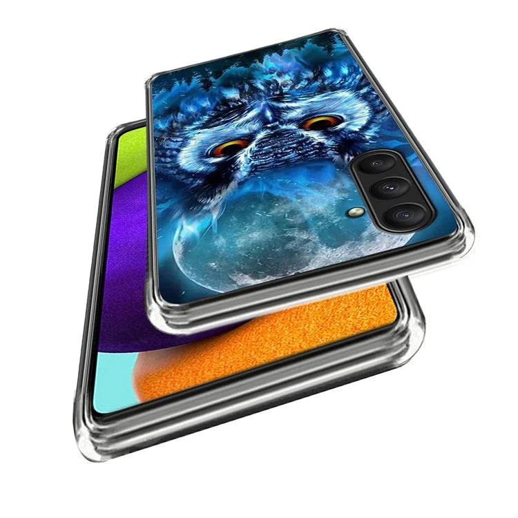 For Samsung Galaxy A25 5G (Global) (161.0 x 76.5 x 8.3mm) Case Pattern Printing Anti-drop TPU Phone Cover