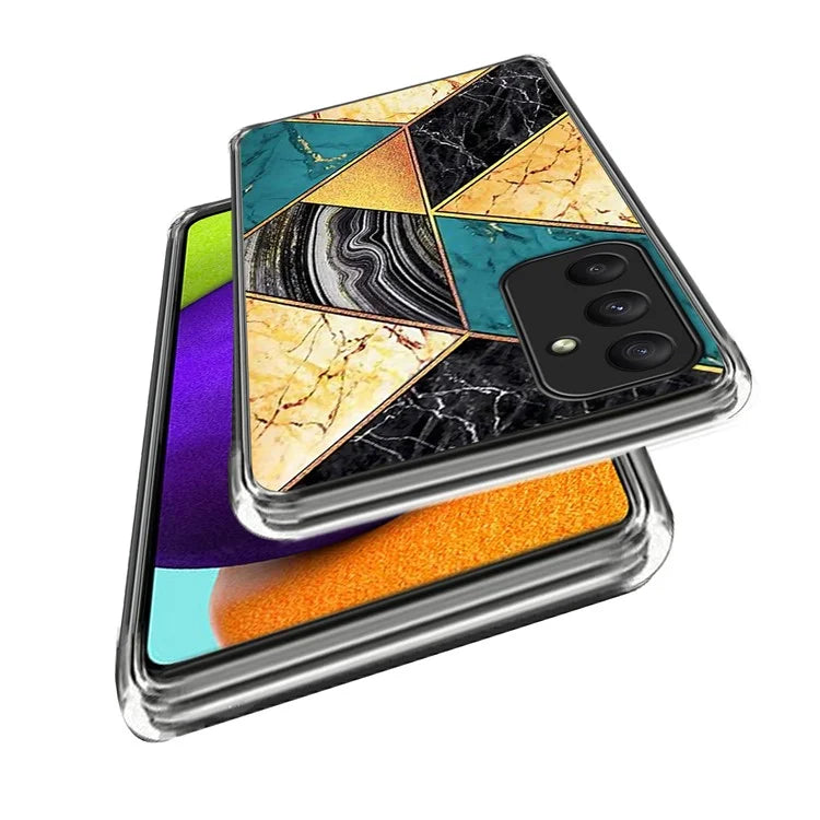 For Samsung Galaxy A55 5G Slim Case Pattern Printing Shockproof TPU Phone Cover