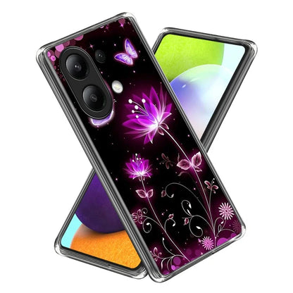 For Xiaomi Redmi Note 13 4G Case Scratch-resistant TPU Pattern Printing Mobile Phone Cover