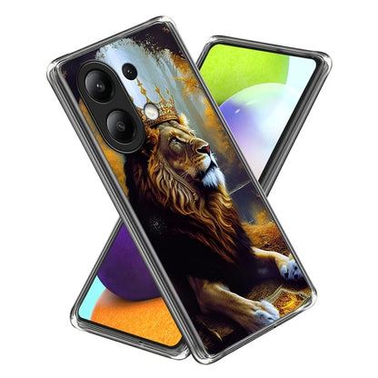 For Xiaomi Redmi Note 13 4G Case Scratch-resistant TPU Pattern Printing Mobile Phone Cover