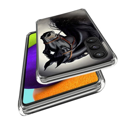 For Samsung Galaxy S24+ Case Scratch Resistant Pattern Printing TPU Phone Cover