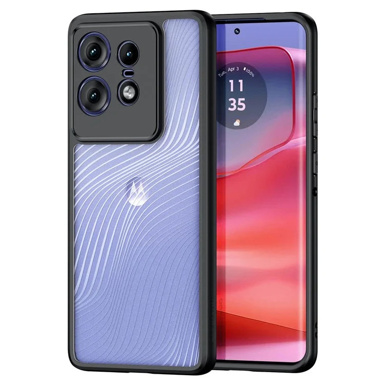 DUX DUCIS Aimo Series For Motorola Edge 50 Pro 5G Case TPU+PC Shock-Absorbing Phone Cover (REACH Certification)