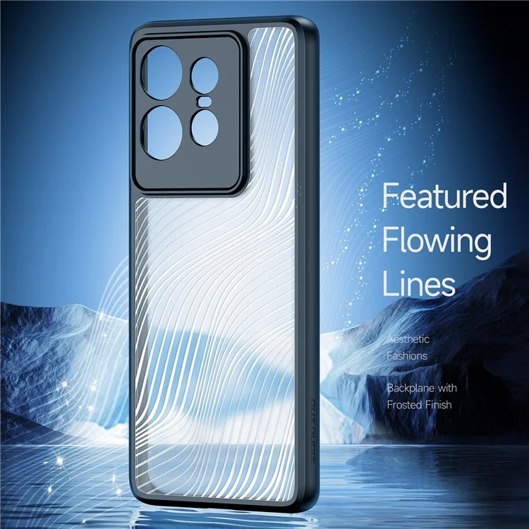DUX DUCIS Aimo Series For Motorola Edge 50 Pro 5G Case TPU+PC Shock-Absorbing Phone Cover (REACH Certification)