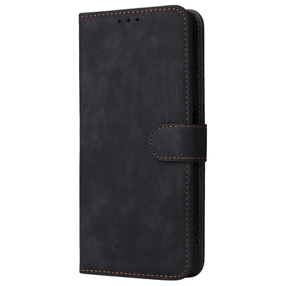 For itel RS4 4G Case with Wrist Strap RFID Blocking Stand Magnetic Phone Cover