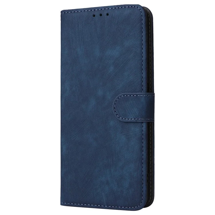 For itel RS4 4G Case with Wrist Strap RFID Blocking Stand Magnetic Phone Cover
