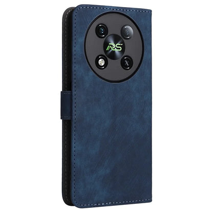 For itel RS4 4G Case with Wrist Strap RFID Blocking Stand Magnetic Phone Cover