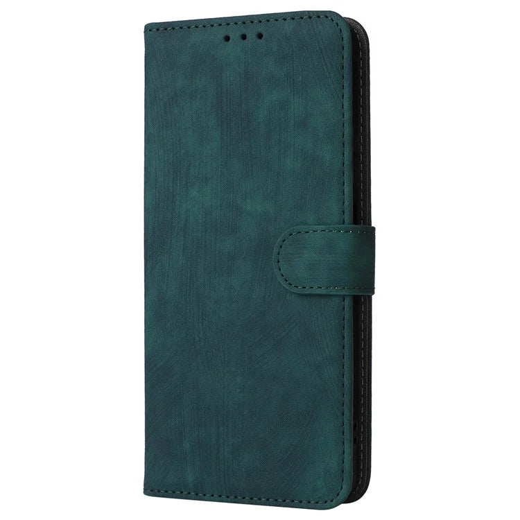 For itel RS4 4G Case with Wrist Strap RFID Blocking Stand Magnetic Phone Cover