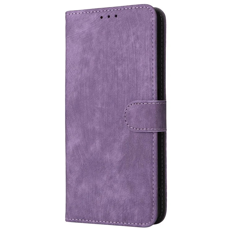 For itel RS4 4G Case with Wrist Strap RFID Blocking Stand Magnetic Phone Cover