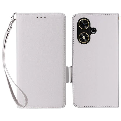 For Honor Play 50 / Play 50m Wholesale PU Leather Phone Case with Hand Strap Litchi Texture Wallet Cover