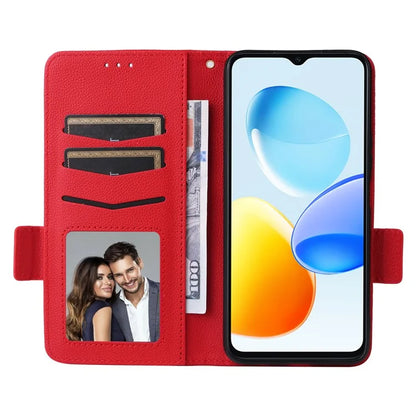 For Honor Play 50 / Play 50m Wholesale PU Leather Phone Case with Hand Strap Litchi Texture Wallet Cover