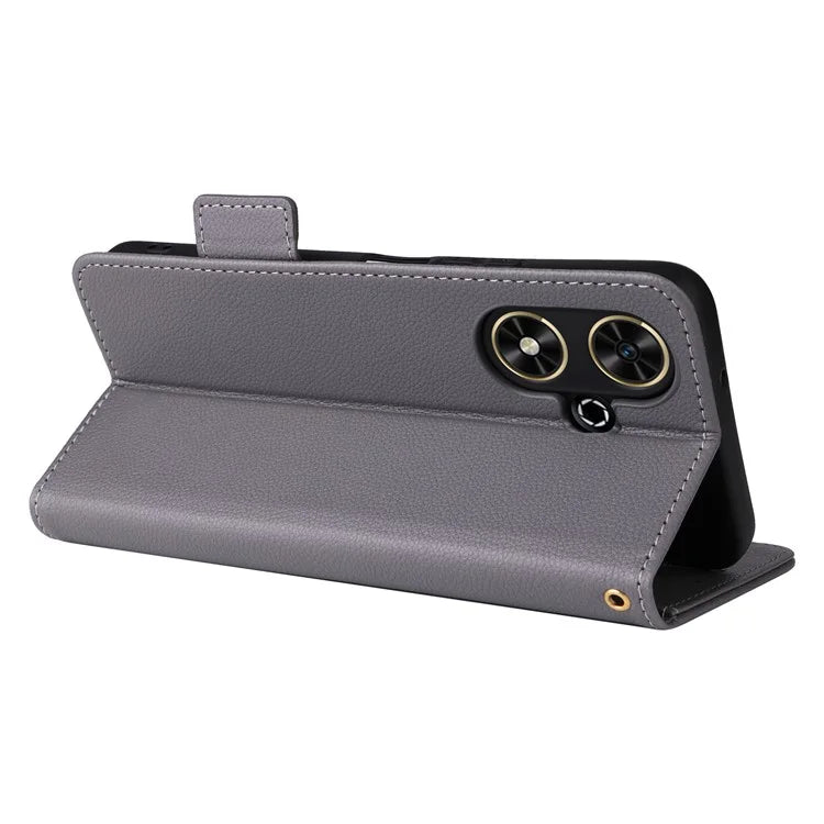 For Honor Play 50 / Play 50m Wholesale PU Leather Phone Case with Hand Strap Litchi Texture Wallet Cover