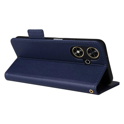 For Honor Play 50 / Play 50m Wholesale PU Leather Phone Case with Hand Strap Litchi Texture Wallet Cover