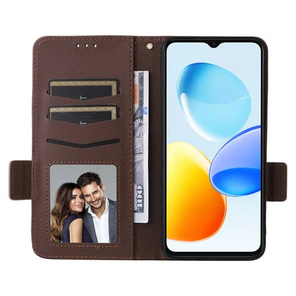 For Honor Play 50 / Play 50m Wholesale PU Leather Phone Case with Hand Strap Litchi Texture Wallet Cover