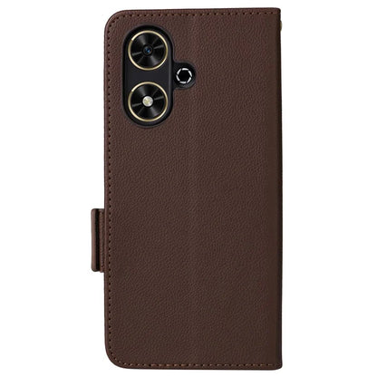 For Honor Play 50 / Play 50m Wholesale PU Leather Phone Case with Hand Strap Litchi Texture Wallet Cover