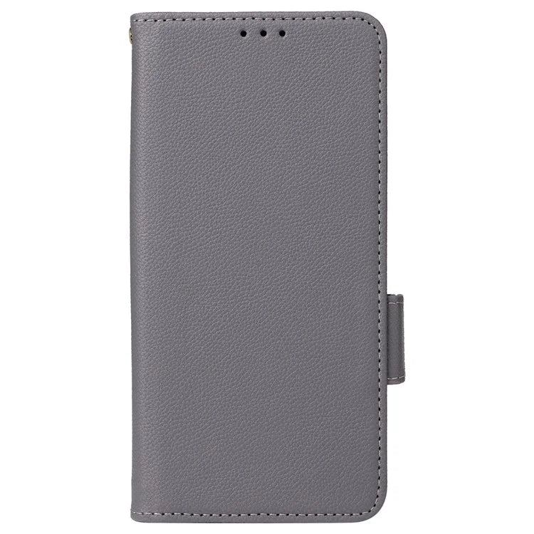 For TCL 501 T433D Leather Case Wallet Stand Litchi Texture Phone Cover Wholesale
