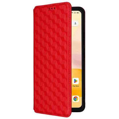 For Blackview Shark 8 Leather Case Rhombus Wallet Stand Flip Phone Cover
