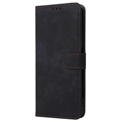 For Blackview Shark 8 Case RFID Blocking PU Leather Wallet Phone Cover with Hand Strap