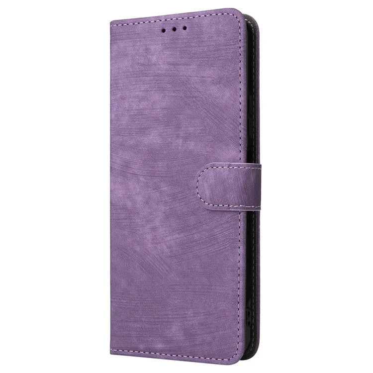 For Blackview Shark 8 Case RFID Blocking PU Leather Wallet Phone Cover with Hand Strap
