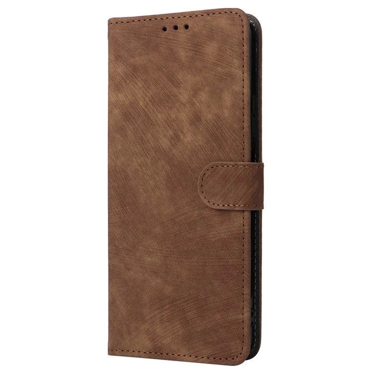 For Blackview Shark 8 Case RFID Blocking PU Leather Wallet Phone Cover with Hand Strap