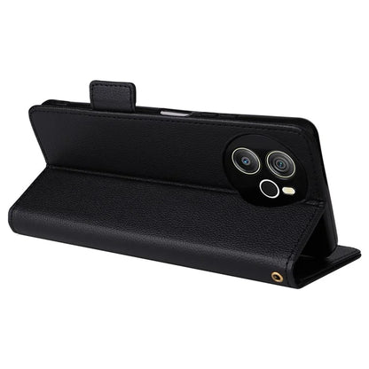 For Blackview Shark 8 Case Leather Folio Stand Phone Cover with Wrist Strap