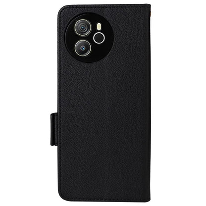 For Blackview Shark 8 Case Leather Folio Stand Phone Cover with Wrist Strap
