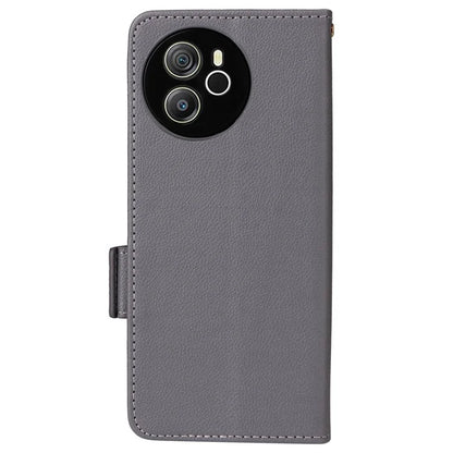 For Blackview Shark 8 Case Leather Folio Stand Phone Cover with Wrist Strap
