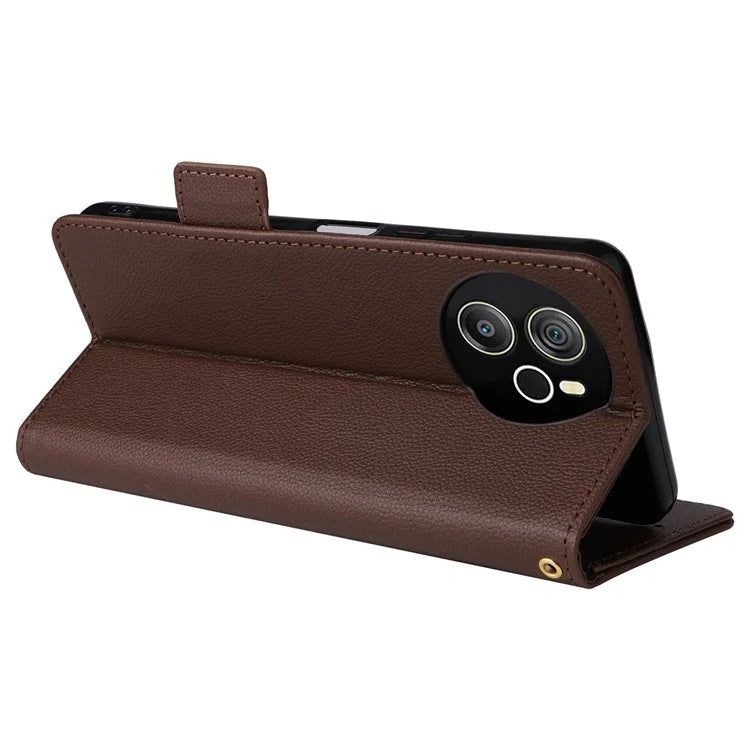 For Blackview Shark 8 Case Leather Folio Stand Phone Cover with Wrist Strap