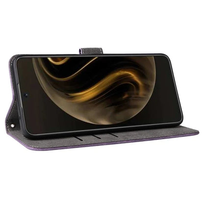 For Huawei nova 12i 4G / Enjoy 70 Pro Case RFID Blocking Flip Folio Leather Cell Phone Cover