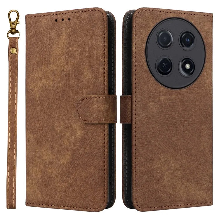For Huawei nova 12i 4G / Enjoy 70 Pro Case RFID Blocking Flip Folio Leather Cell Phone Cover