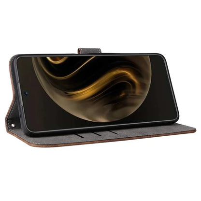 For Huawei nova 12i 4G / Enjoy 70 Pro Case RFID Blocking Flip Folio Leather Cell Phone Cover
