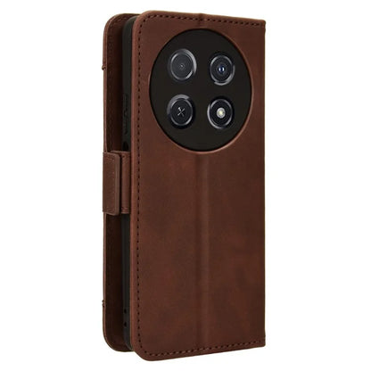 For Huawei nova 12i 4G / Enjoy 70 Pro Case PU Leather Stand Function Multiple Card Slots Phone Cover