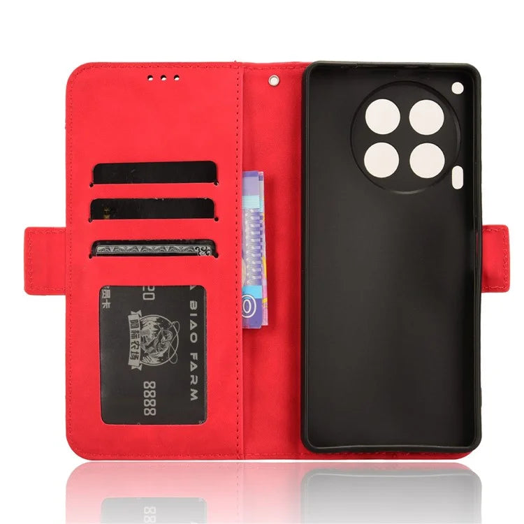 For TECNO Camon 30 4G / 30 5G / CL6 / CL7 Case Leather Phone Protector with Multiple Card Slots