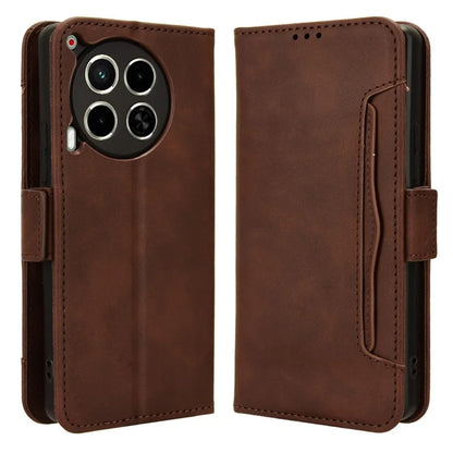For TECNO Camon 30 4G / 30 5G / CL6 / CL7 Case Leather Phone Protector with Multiple Card Slots