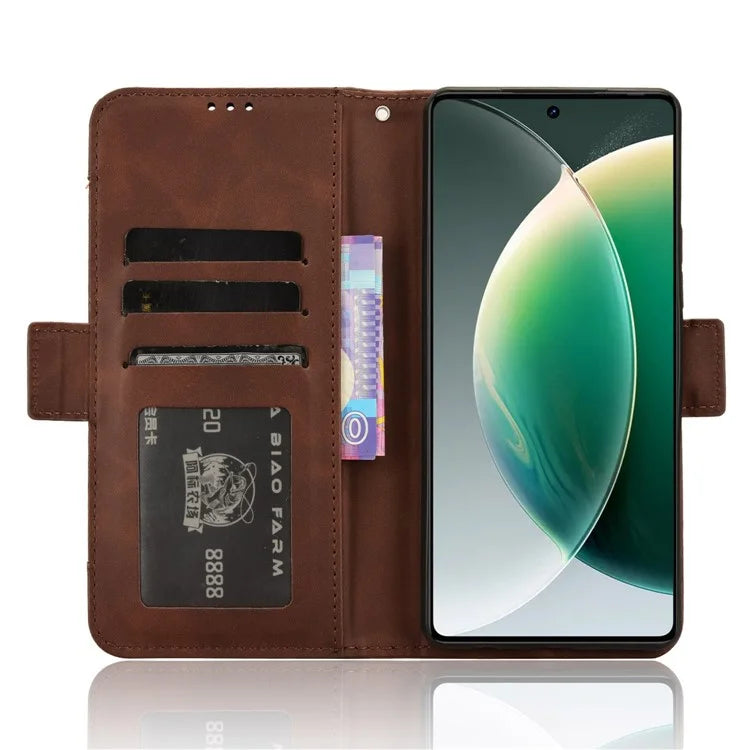 For TECNO Camon 30 4G / 30 5G / CL6 / CL7 Case Leather Phone Protector with Multiple Card Slots