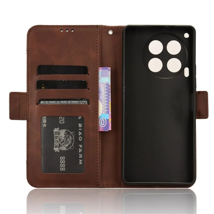 For TECNO Camon 30 4G / 30 5G / CL6 / CL7 Case Leather Phone Protector with Multiple Card Slots