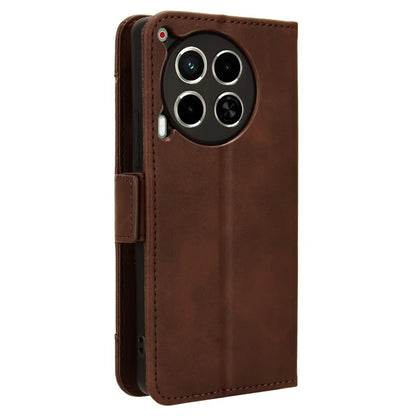 For TECNO Camon 30 4G / 30 5G / CL6 / CL7 Case Leather Phone Protector with Multiple Card Slots