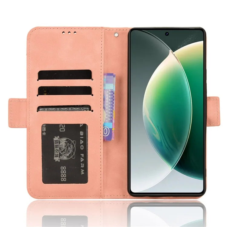 For TECNO Camon 30 4G / 30 5G / CL6 / CL7 Case Leather Phone Protector with Multiple Card Slots